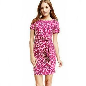Diane von Furstenberg Leron Pink Wrap Dress